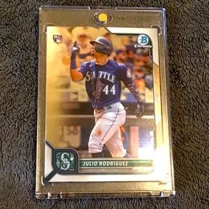 Julio Rodriguez 2022 Bowman Chrome Julio Rodriguez Rookie Card RC #48 Mariners